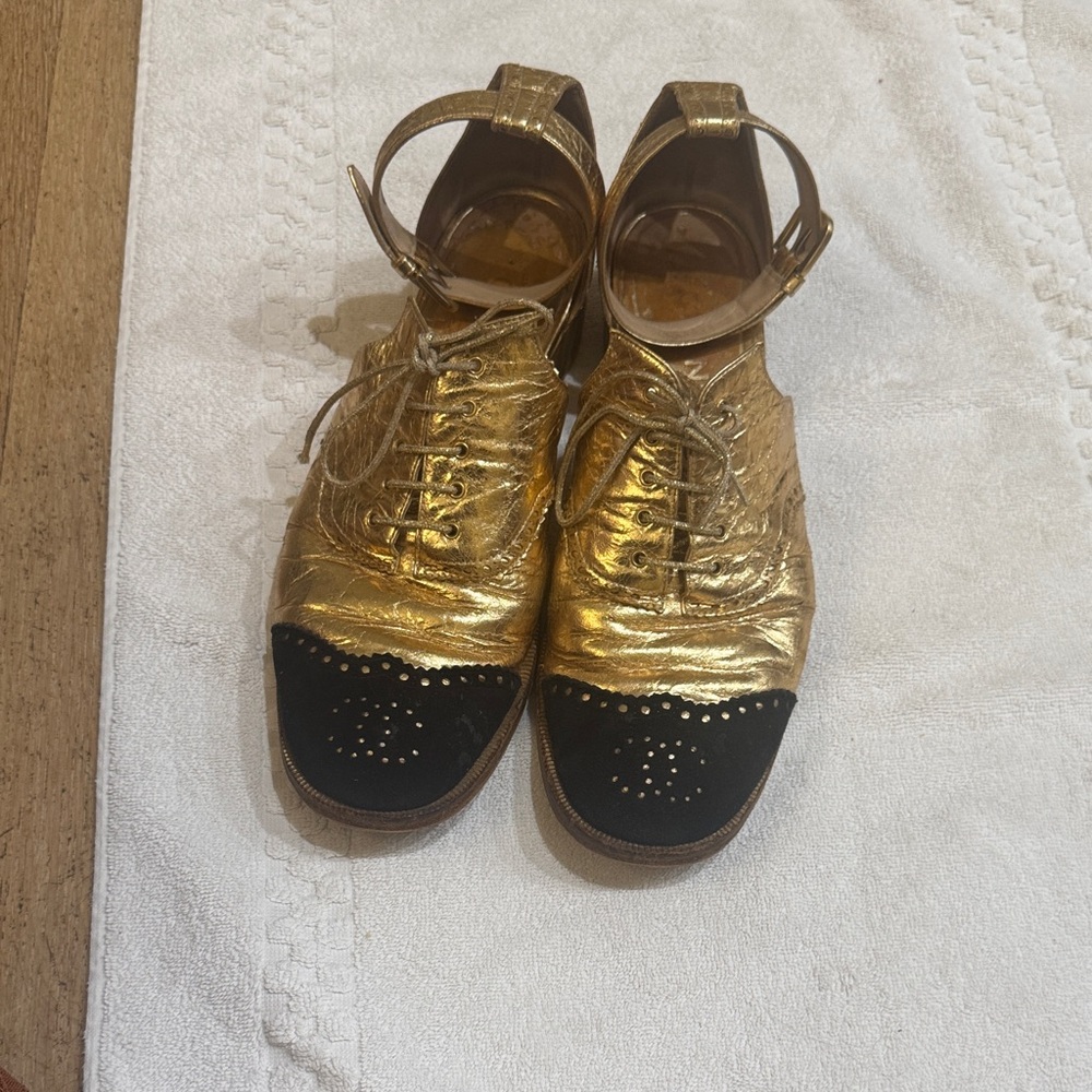 Chanel oxfords runway rare
